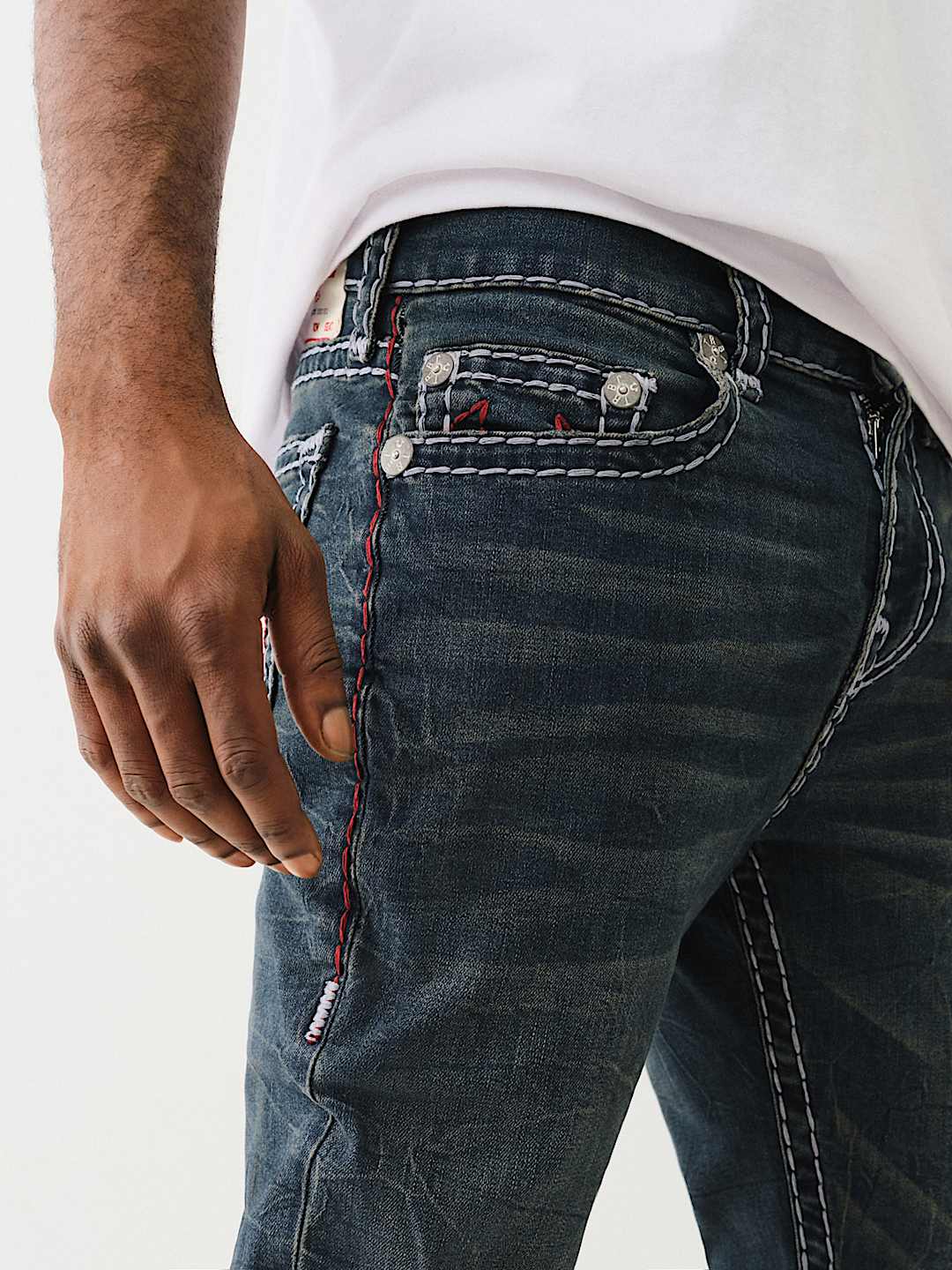 TRUE RELIGION - Rocco super t no flap