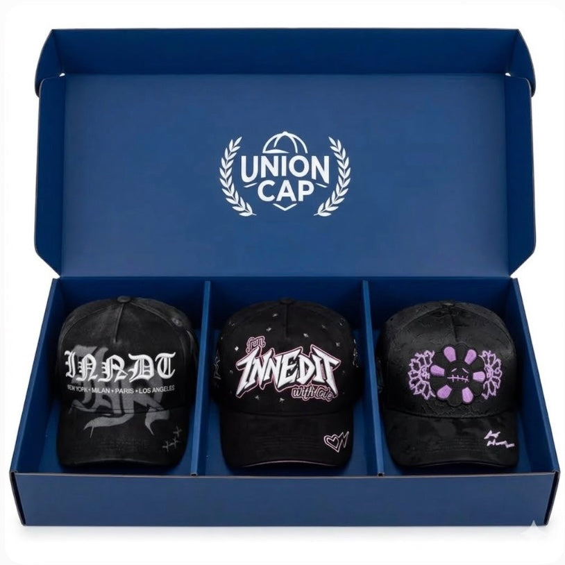 Paquete 3 gorras INNEDIT variadas