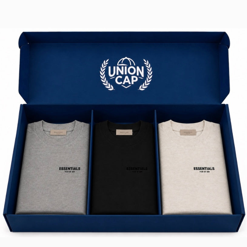 Paquete 3 Playeras ESSENTIALS variadas