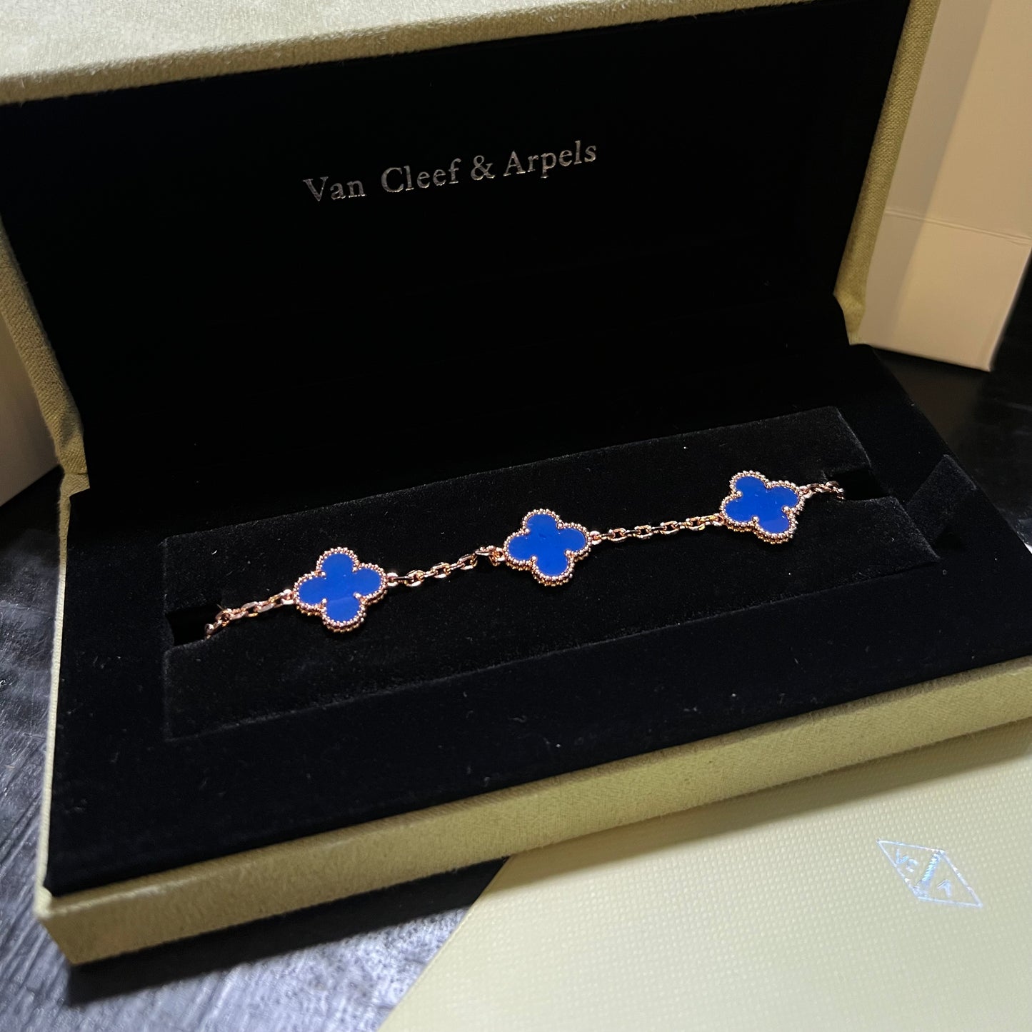 Pulso tipo VCA plata .925 - Full set #26