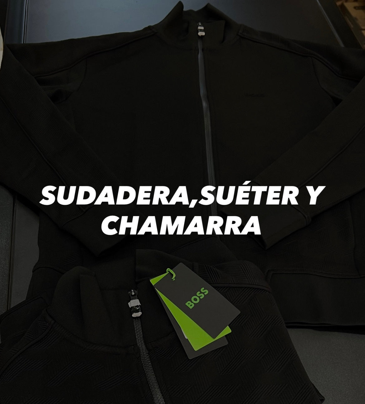 SUDADERA,SUÉTER Y CHAMARRA