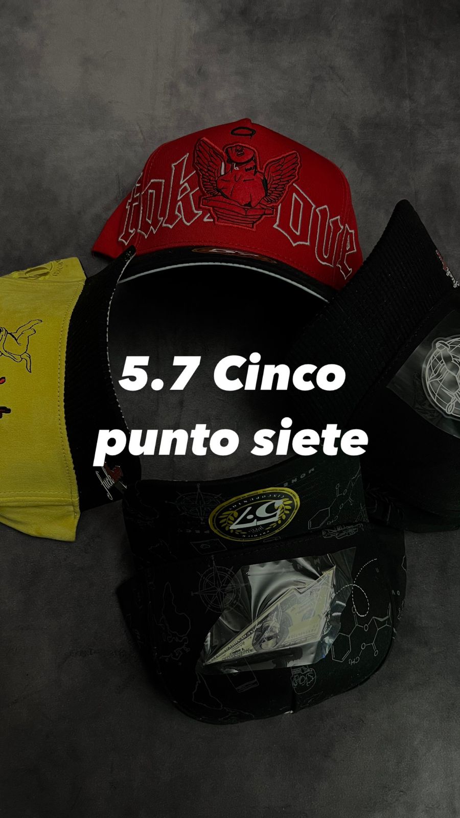 5.7 Cinco punto siete