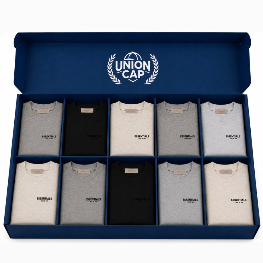 Paquete 10 Playeras ESSENTIALS variadas