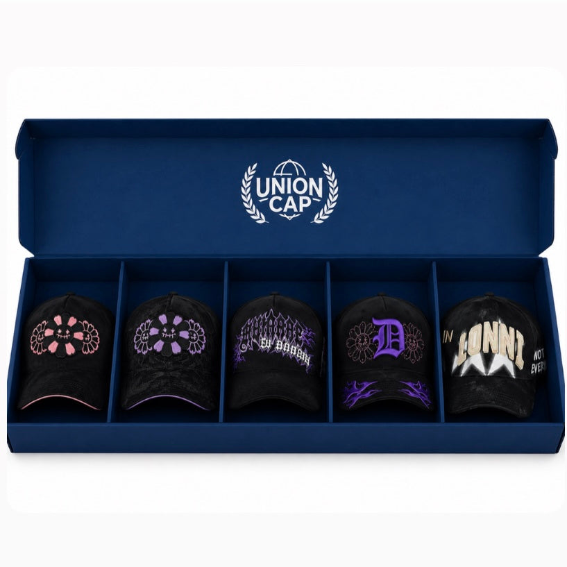 Paquete 5 gorras INNEDIT
