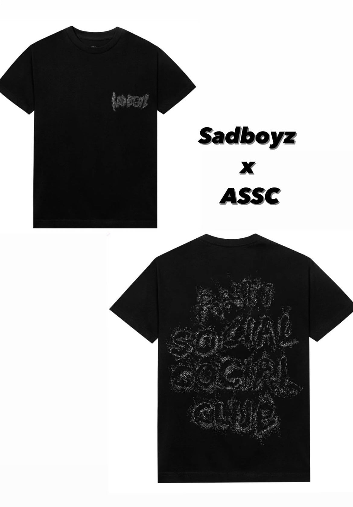 Playera Anti Social Social Club x Sad Boyz