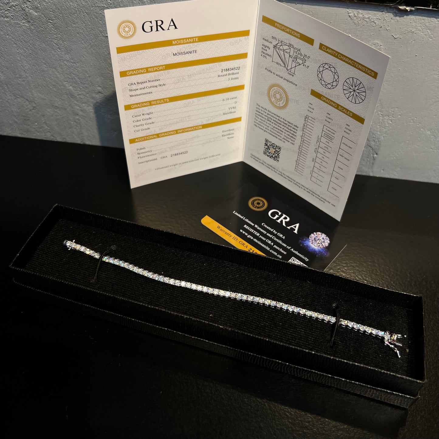 Pulso Moissanita VVS