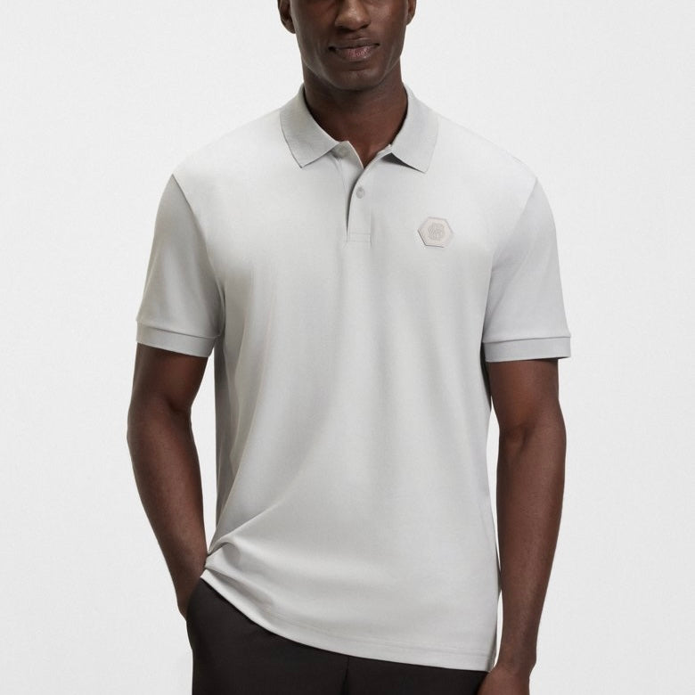 Boss Polo regular fit pima cotton