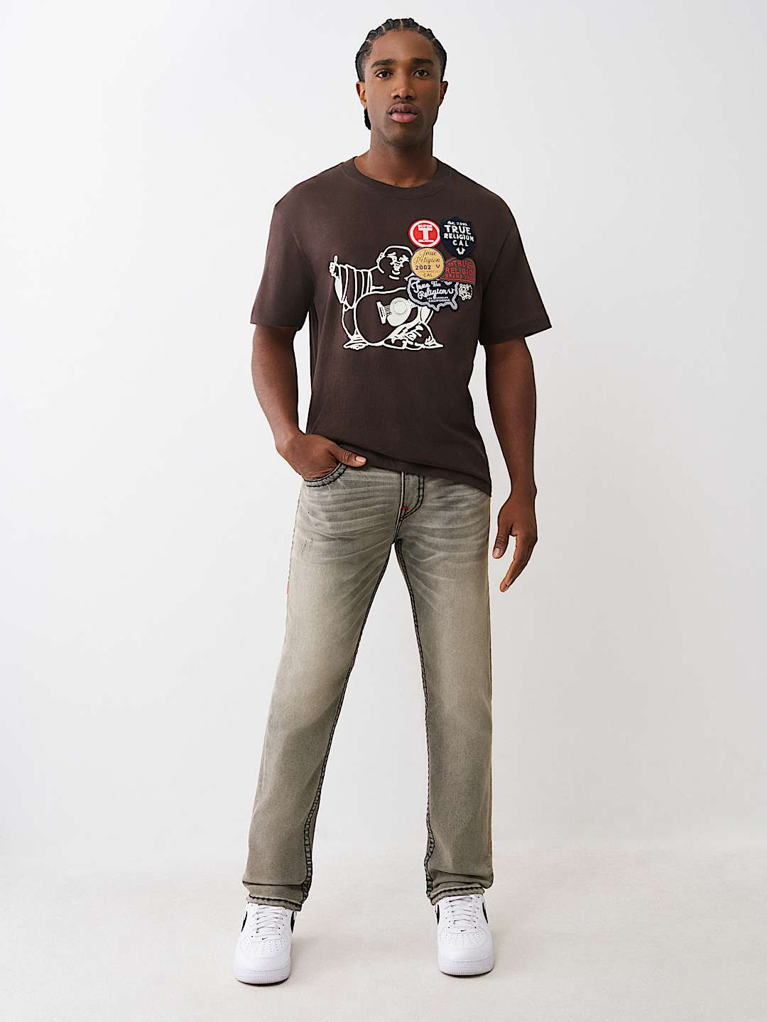 TRUE RELIGION - Rocco super t no flap