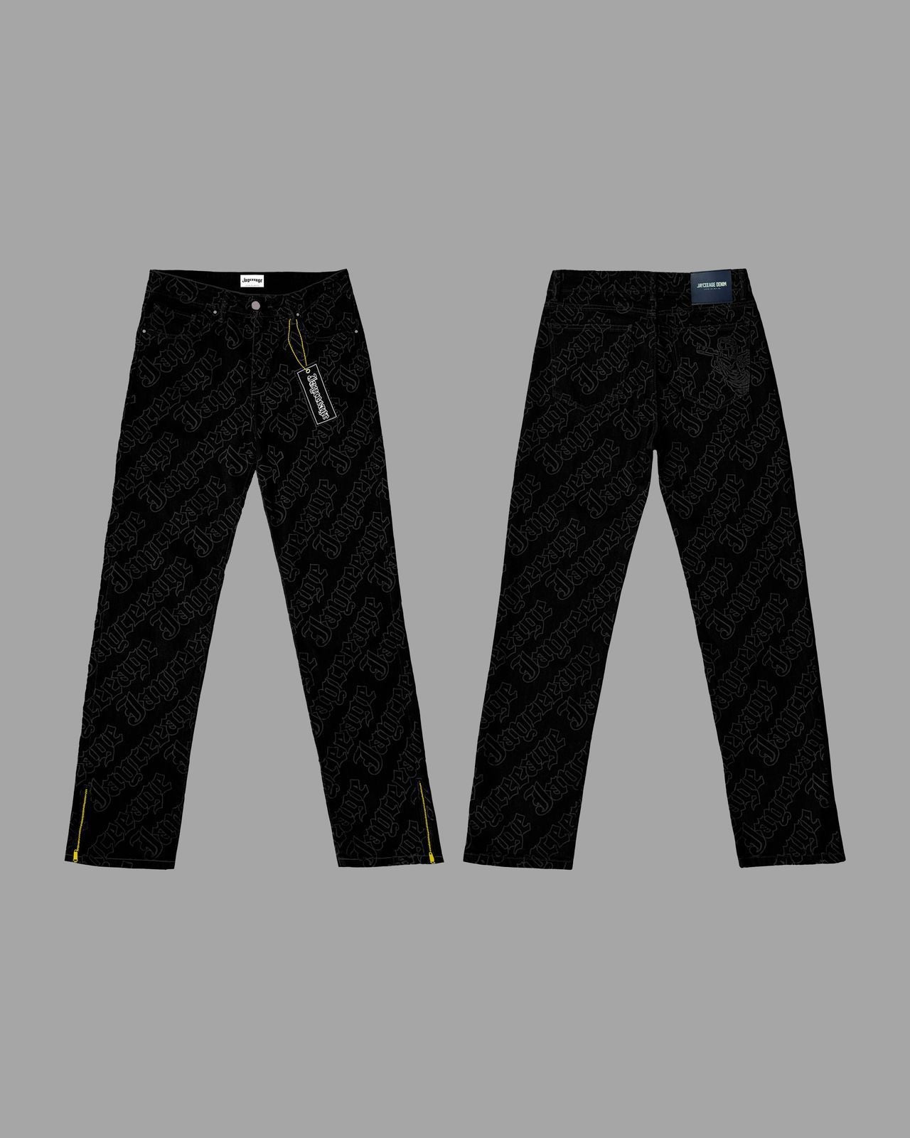 Jayceeage - Total Black Jeans