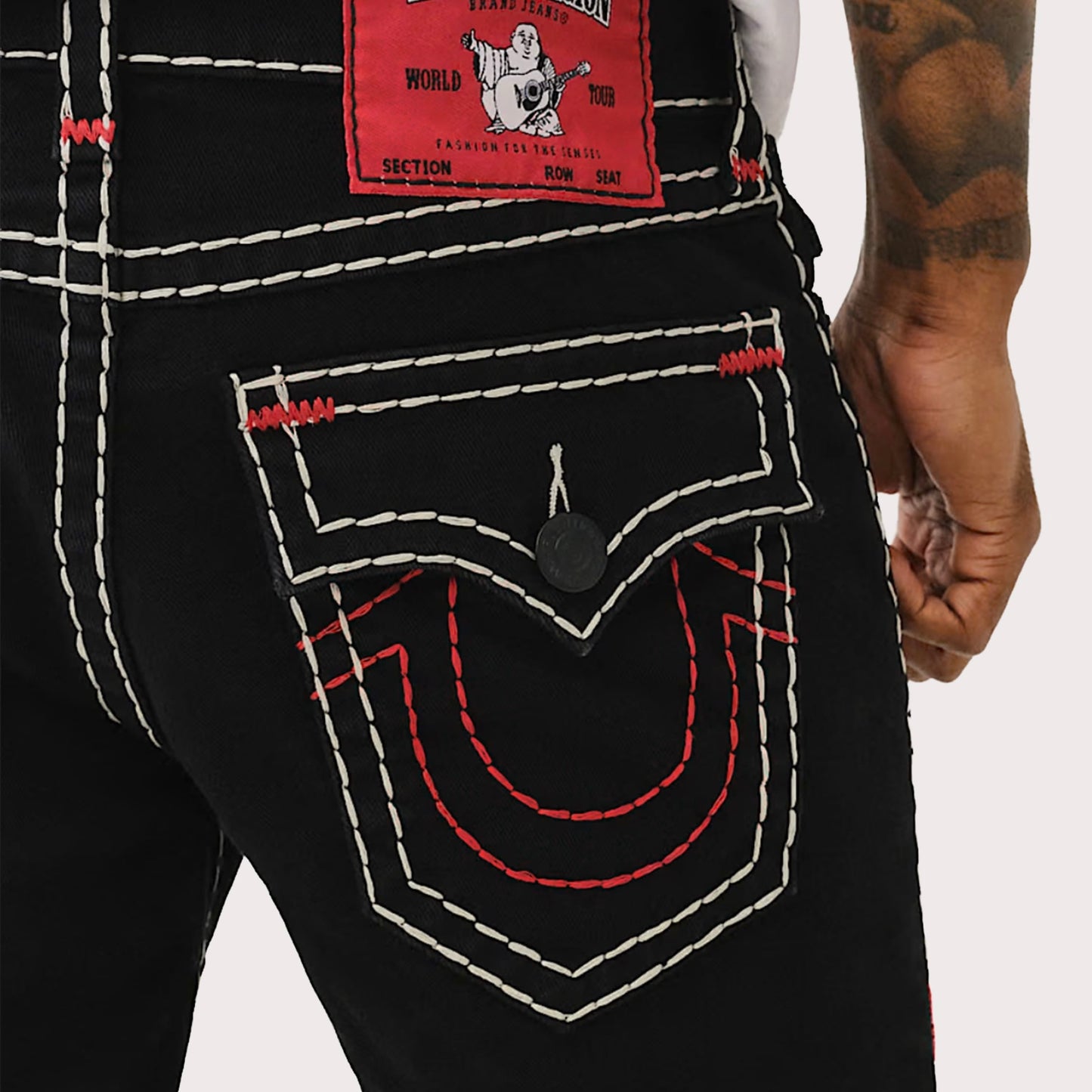 TRUE RELIGION - Rocco Relaxed Skinny