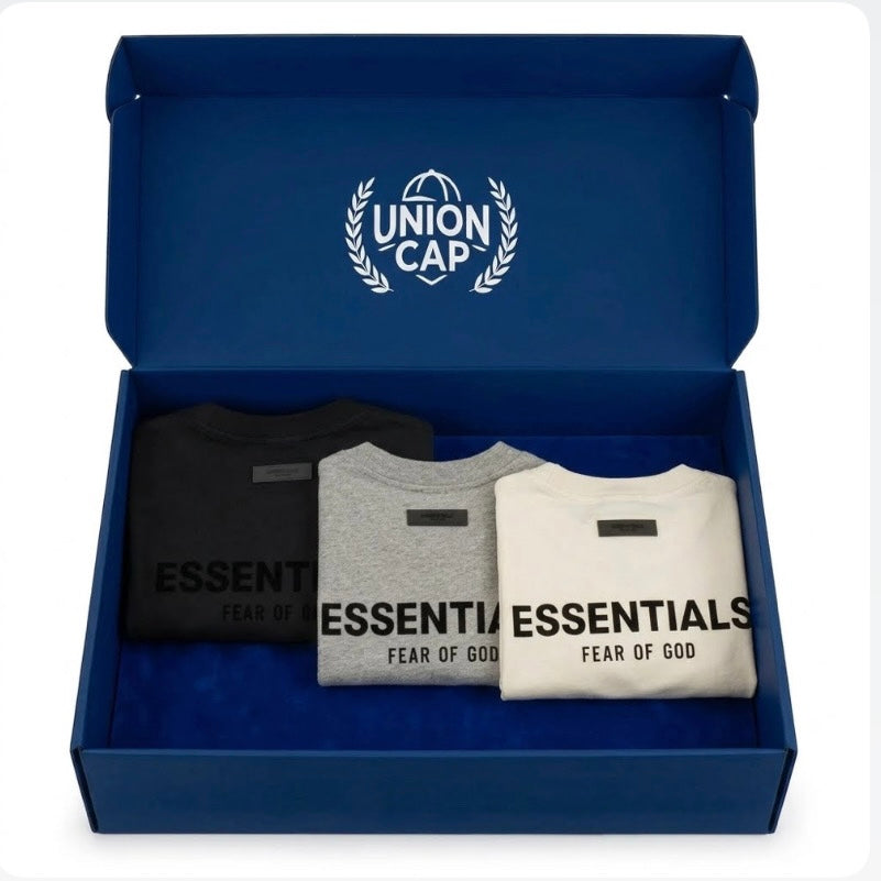 Paquete 3 Playeras ESSENTIALS variadas