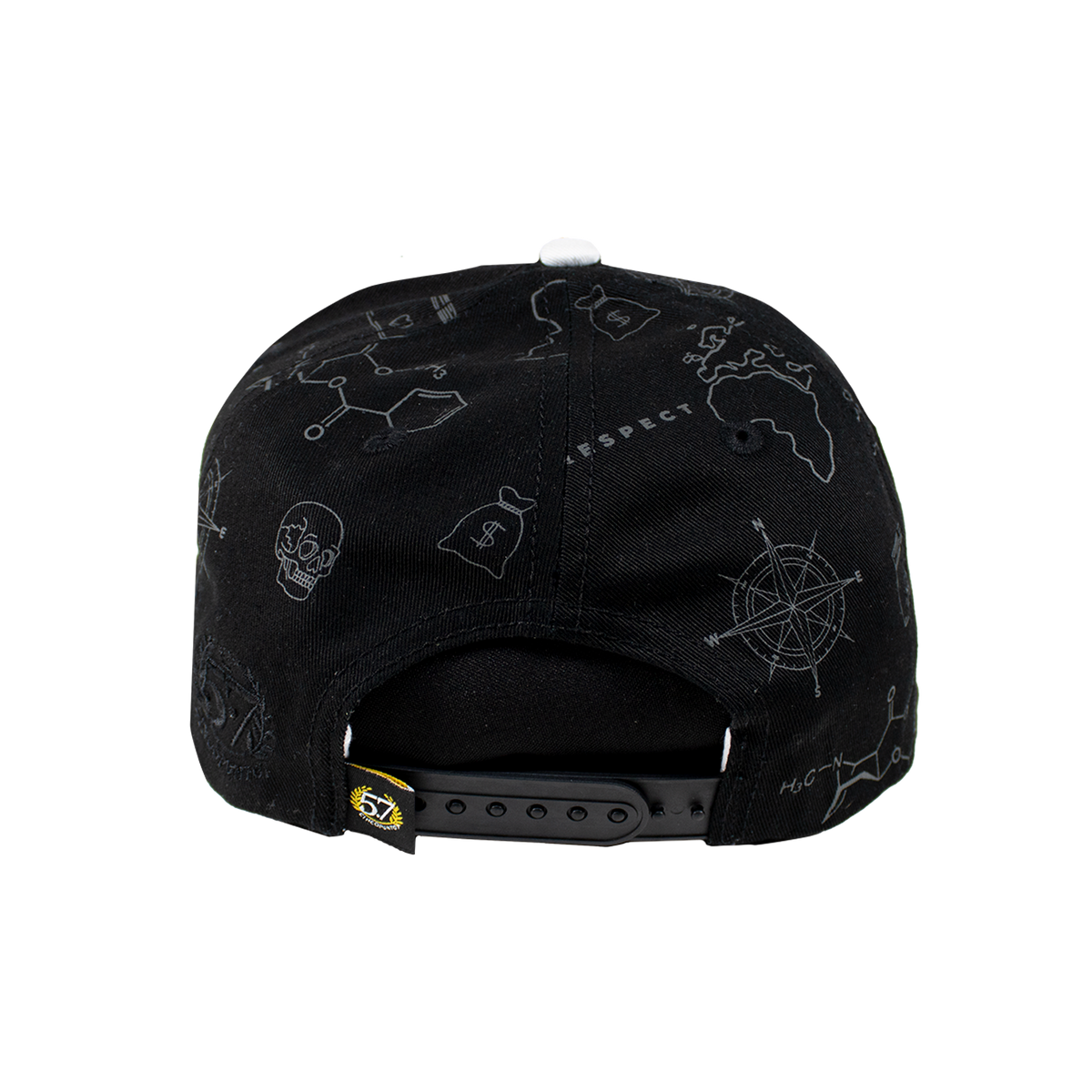 Cincopunto7 - PAPER PLANE FULL PRINT BLACK
