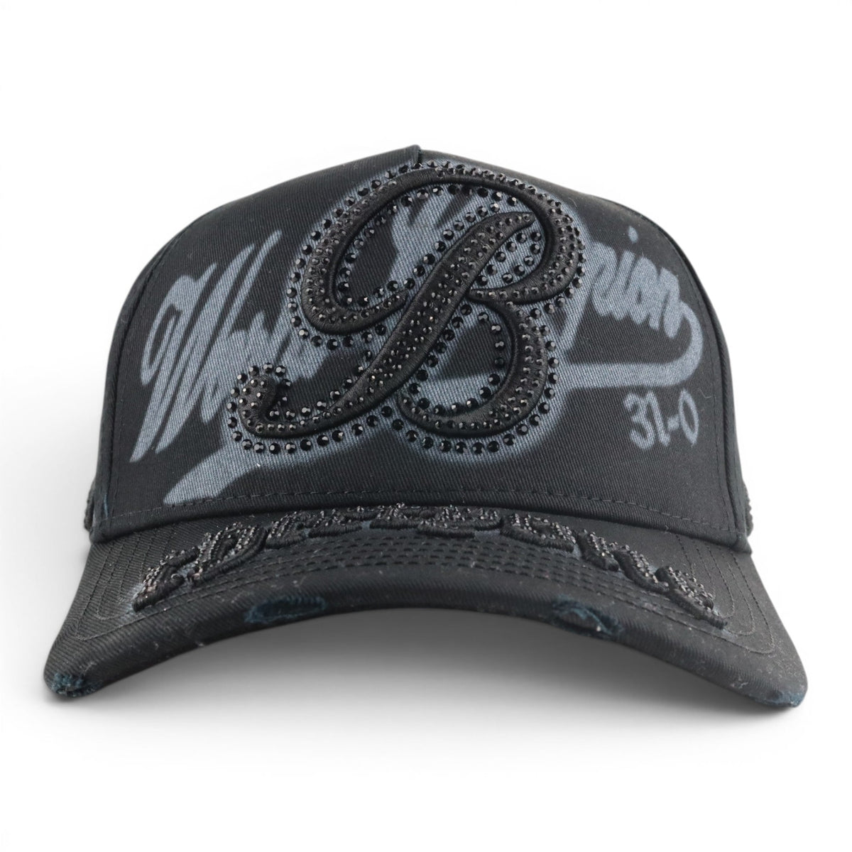 GORRA 31 HATS BENAVIDEZ 31-0 CRYSTALS BLACK