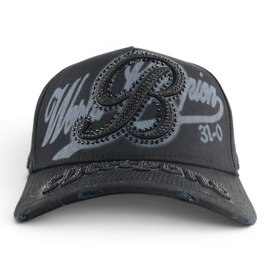 GORRA 31 HATS BENAVIDEZ 31-0 CRYSTALS BLACK