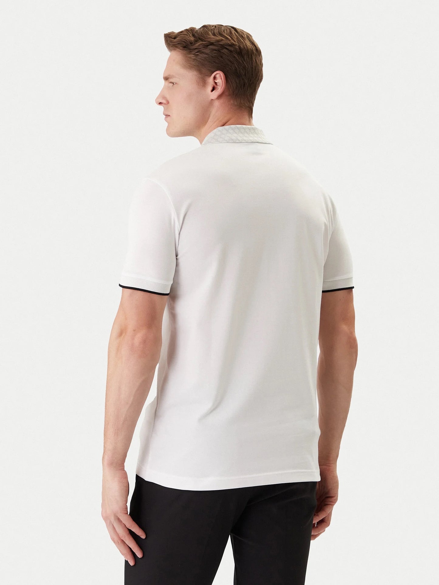 Polo BOSS regular fit color beige