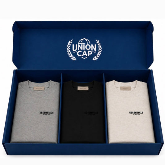 Paquete 3 Playeras ESSENTIALS variadas