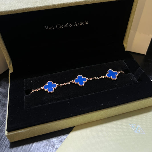 Pulso tipo VCA plata .925 - Full set #26