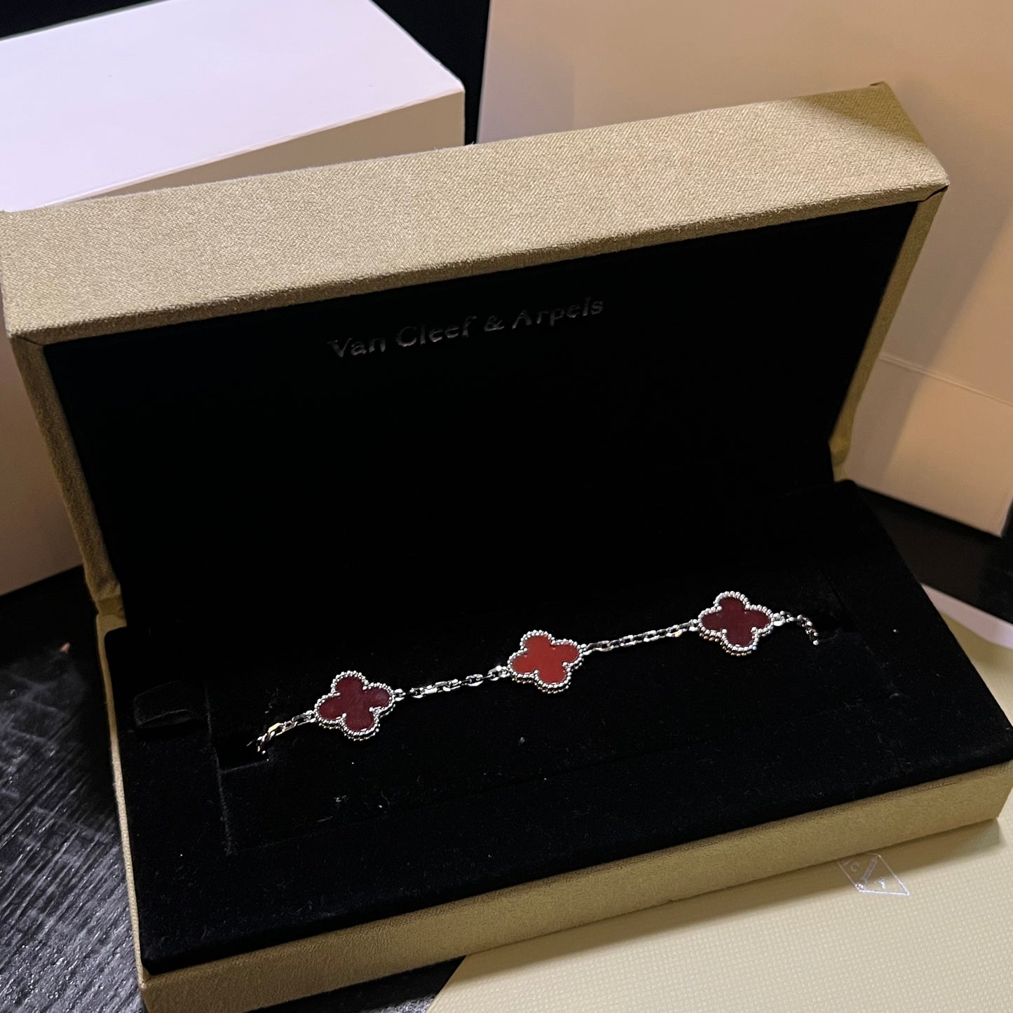 Pulso tipo VCA plata .925 - Full set #03