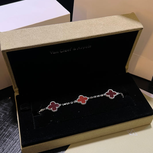 Pulso tipo VCA plata .925 - Full set #03