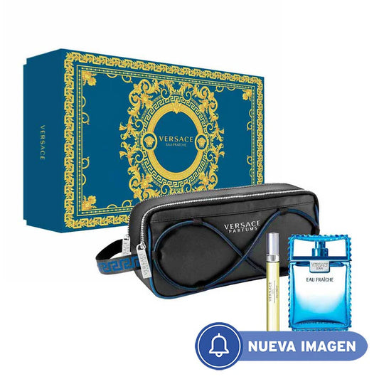 Versace Man [Eau Fraîche] Bolsa Estuche 3pzs - Caballero